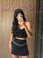 Conjunto liz preto